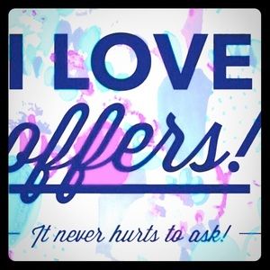 Feel welcome to make me an offer! 🥳🥳🥳